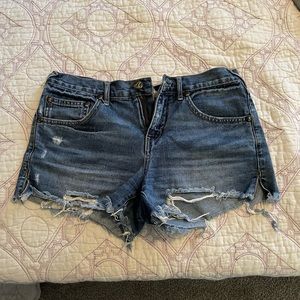 Free People Denim Shorts
